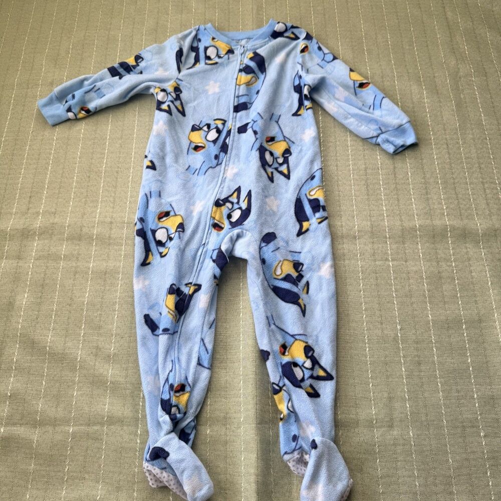 Disney Bluey Baby Toddler Blue Unisex Onesie Size 2T